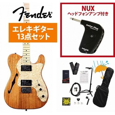 Fender Japan Traditional 70s Telecaster Thinline Natural Mahogany w/ Amp Set