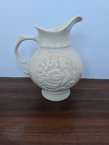 Vintage 60’s-70’s McCoy Ceramic Pottery Turkey Pitcher
