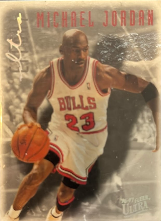 1996 Ultra #143 Michael Jordan Platinum Medallion