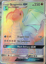 Dragonite GX 248/236 Unified Minds Secret Rare Full Art Holo English 250HP