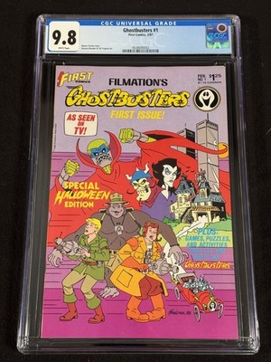 Ghostbusters #1 1987 CGC 9.8 4038690002 First Comics Howard Bender