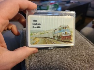 Indian Pacific Railroad Playing Cards Sealed
