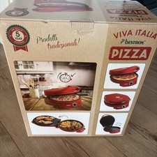 Ganz neu bestron Pizzaofen Viva Italia Pizzamaker & Grill APZ 400,B Ware