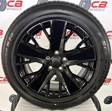 Jeep Grand Cherokee 20 Oem Gloss Black Takeoff Wheels And Tires