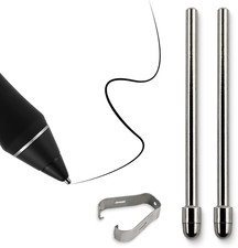 Titanium Alloy Fine Pencil Nibs Compatible with Wacom Pro Pen 2, No Wear Out Rep