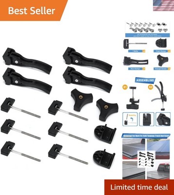 Durable Truck Tonneau Cover Replacement Kit: No-Drill Installation Accessory