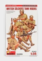 Miniart 35299 Figuren Soldaten Britische Soldaten Panzerreiter 1/35 Bausatz