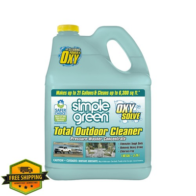 #ad Simple Green Oxy Solve Outdoor Pressure Washer Cleaner 1 Gallon $44.99
