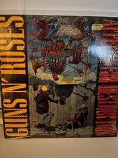Guns N Roses Appetite For Destruction Banned Album Cover 1987 vinyl LP