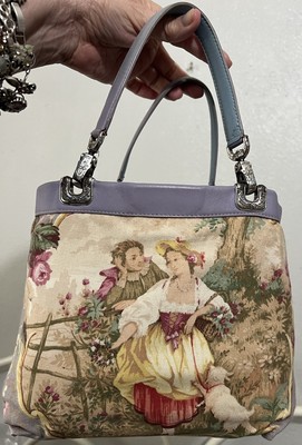 BRIGHTON JODI  Romantic & Victorian 2 in 1 Reversible NO COPY!MG Leather HandBag