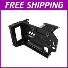 Black Vertical GPU Stand  Adjustable Length, ATX Compatible
