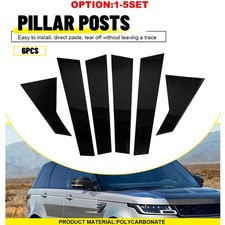 Pillar Posts Window Trim Cover For 2014-2022 Land Rover Range Rover Sport Decor