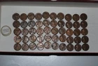 Mostly EF 1936 d Lincoln Wheat Cent Roll RL24
