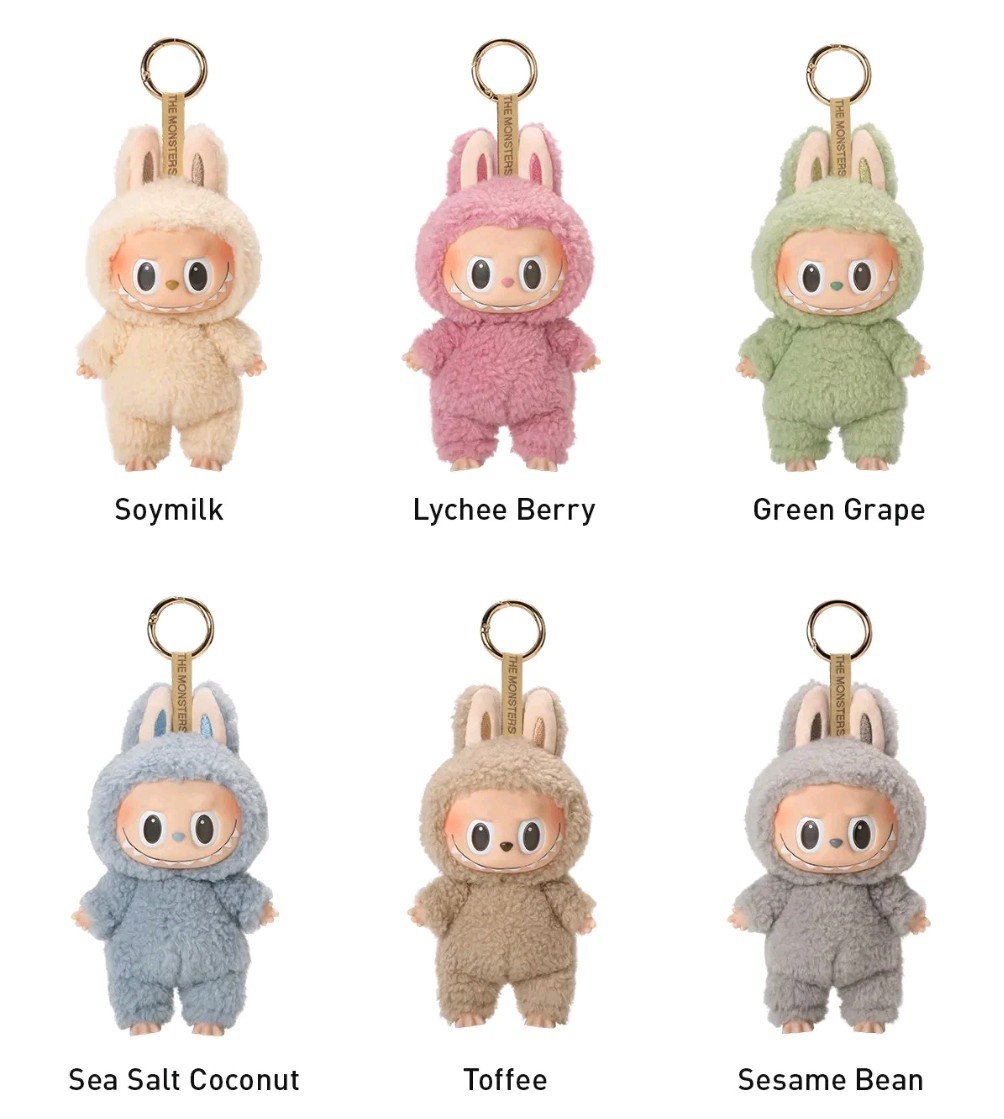 ラブブマカロンLychee Berry Green Grape Green grape x lychee berry #labubu 💚🩷 #labubuqatar ‼️first to