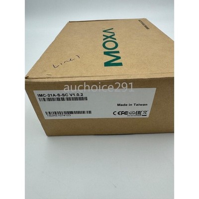 1PC New MOXA IMC-21A-S-SC IMC21ASSC Converter Free Shipping