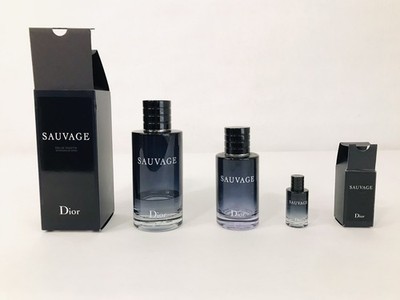 Dior Sauvage  Men Eau de Toilette Spray Lot Authentic Macy s