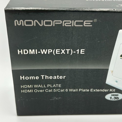 Monoprice HDMI over Cat 5/Cat 6 Wall Plate Extender Kit HDMI-WP(EXT)-1 - 第 3/8 張圖片