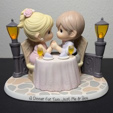 Porcelain Precious Moments  A Dinner For Two....