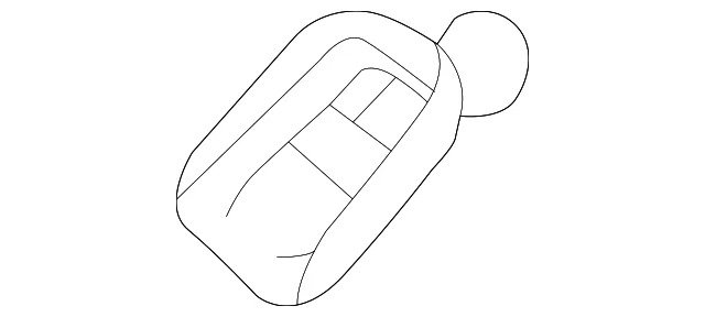 Base de espejo retrovisor interior original Nissan se adapta a muchos 96327-2Y900 Foto 2 de 4