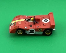 Vintage AURORA AFX G PLUS FERRARI 312PB Complete on an Original Chassis NICE!