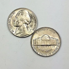 1958  D UNCIRCULATED JEFFERSON NICKEL CHOICE TO GEM BU