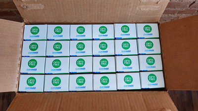 Lot of 24 Opti-Free Pure Moist Contact Lens Solution 2 oz Travel Size Exp 02/28