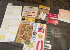 Scrapbook Embellishment Stickers, Tags, Quote Pack, File Pack Most New