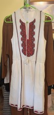 Madewell Embroidered Summer Dress. Size 2. Sleeveless White