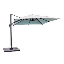 Parasol Déporté à Manivelle "Sevilla" 250cm Gris