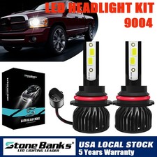 For Dodge Ram 2500 1994-2002 Super Bright LED Headlight Kit Bulbs Hi-Lo Beam 2x