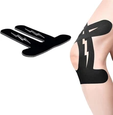 Precut Kinesiology Tape for Knees Support & Stability, Knee Pain Relief Pre Cut 