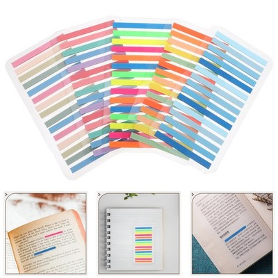 5 Sets Reading Index Post Book Tabs for Binders Clear Sticky Annotating Books