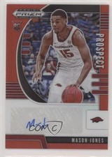 2020-21 Panini Prizm Draft Picks Prospect Red 95/199 Mason Jones #PA-MJ Auto 2r7
