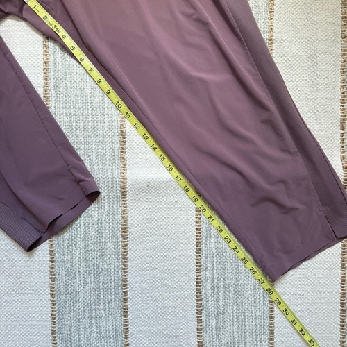 Athleta Brooklyn Mauve Pink Lightweight High Rise Ankle Jogger Pant Women’s 22 - Picture 5 of 10