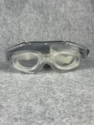Aqua Sphere Kaiman Swim Goggles Clear Lens Made Italy Swimming Hard Case