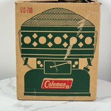 Vintage Coleman 513-700 Catalytic Heater 3000-5000 BTU w/ Original Box