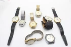 F x8 Vintage Gents Mechanical Wristwatches Inc Everite, Intex, Smiths, Etc