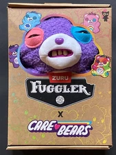 NEW! 2025 Zuru Fuggler X Care Bears Share Bear Purple Funny Ugly Monster 9"