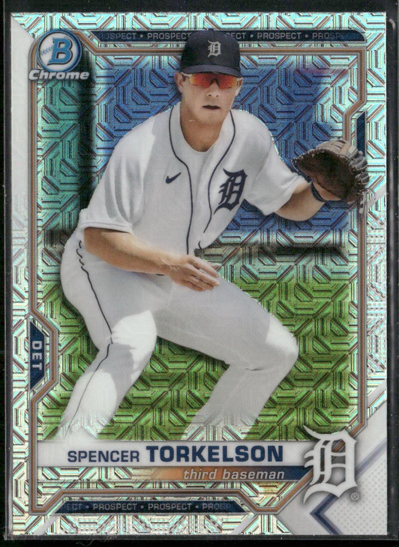 2021 Bowman #BCP-96 Spencer Torkelson Chrome Prospects Mojo Refractor