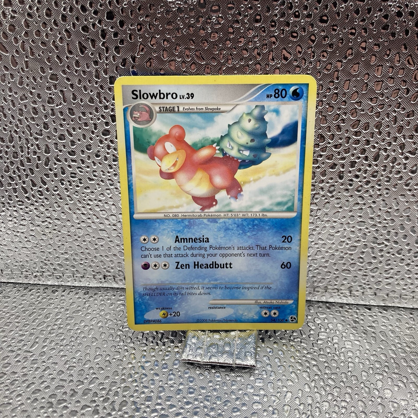 Slowbro 54/106 - Great Encounters - Common - Regular  - Pokemon Card - 2008 - LP