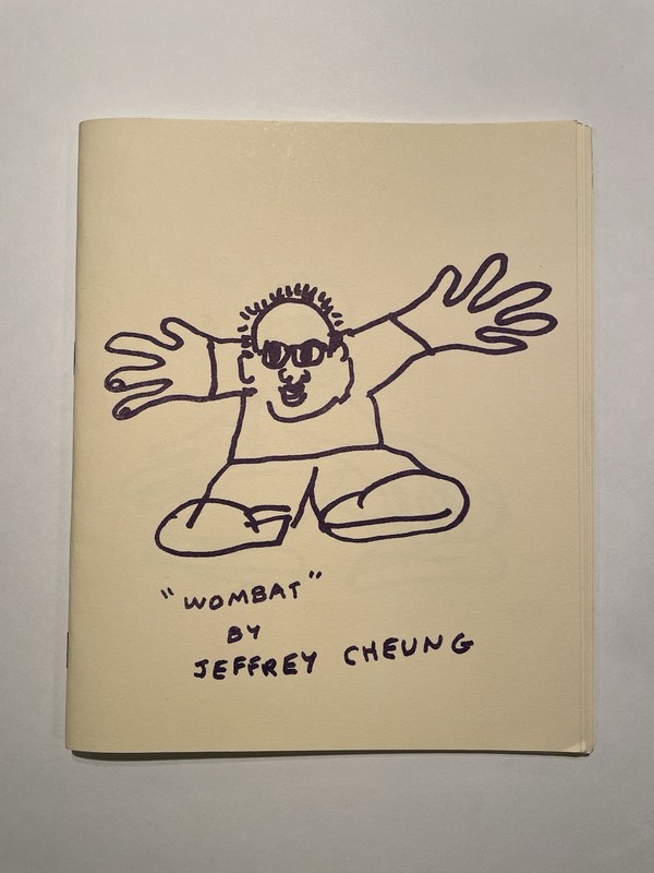 Jeffrey Cheung Zine Wombat RARE 1st Edition 2024 Unity Press Art Trans Gay There