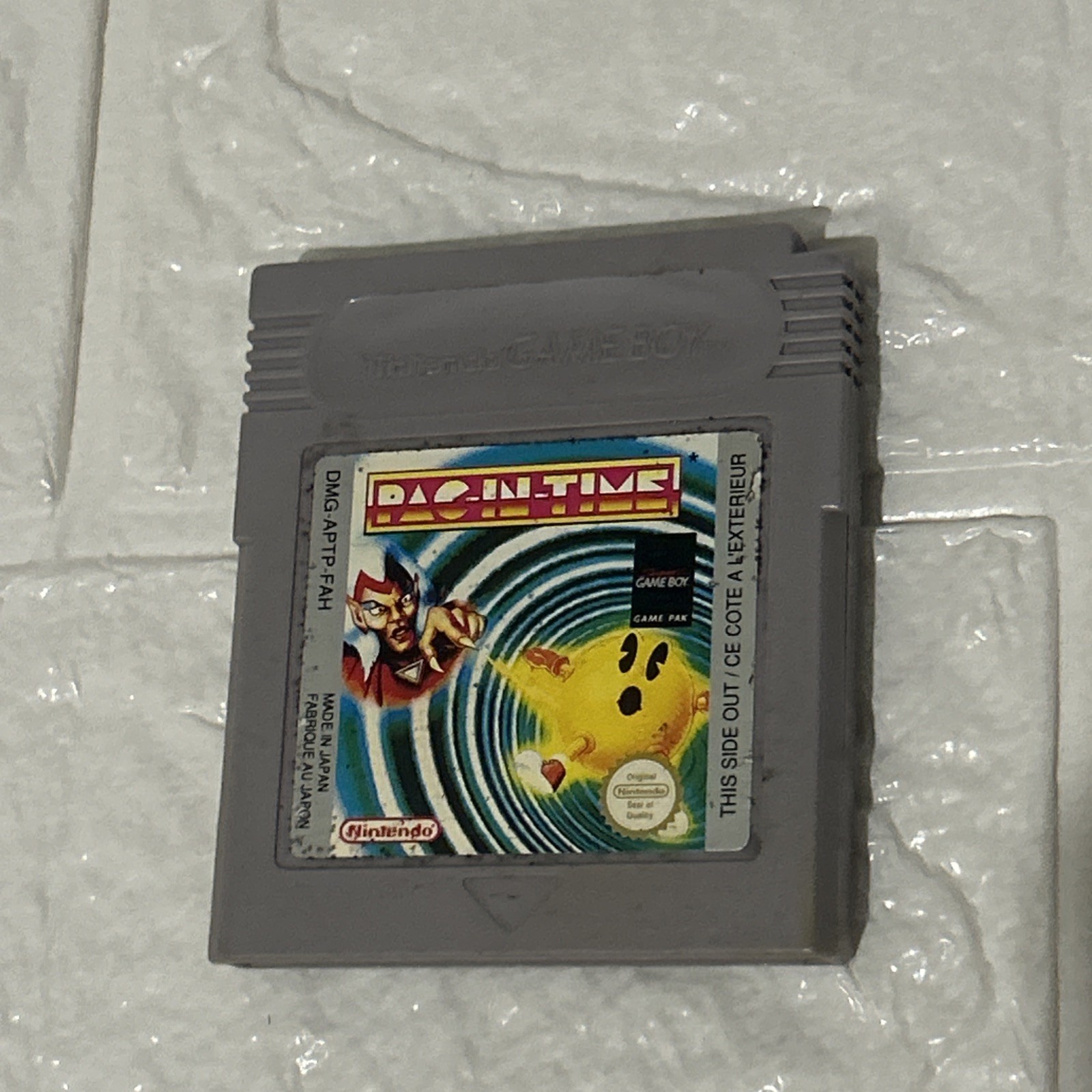 pac in time authentique version originale game boy fah