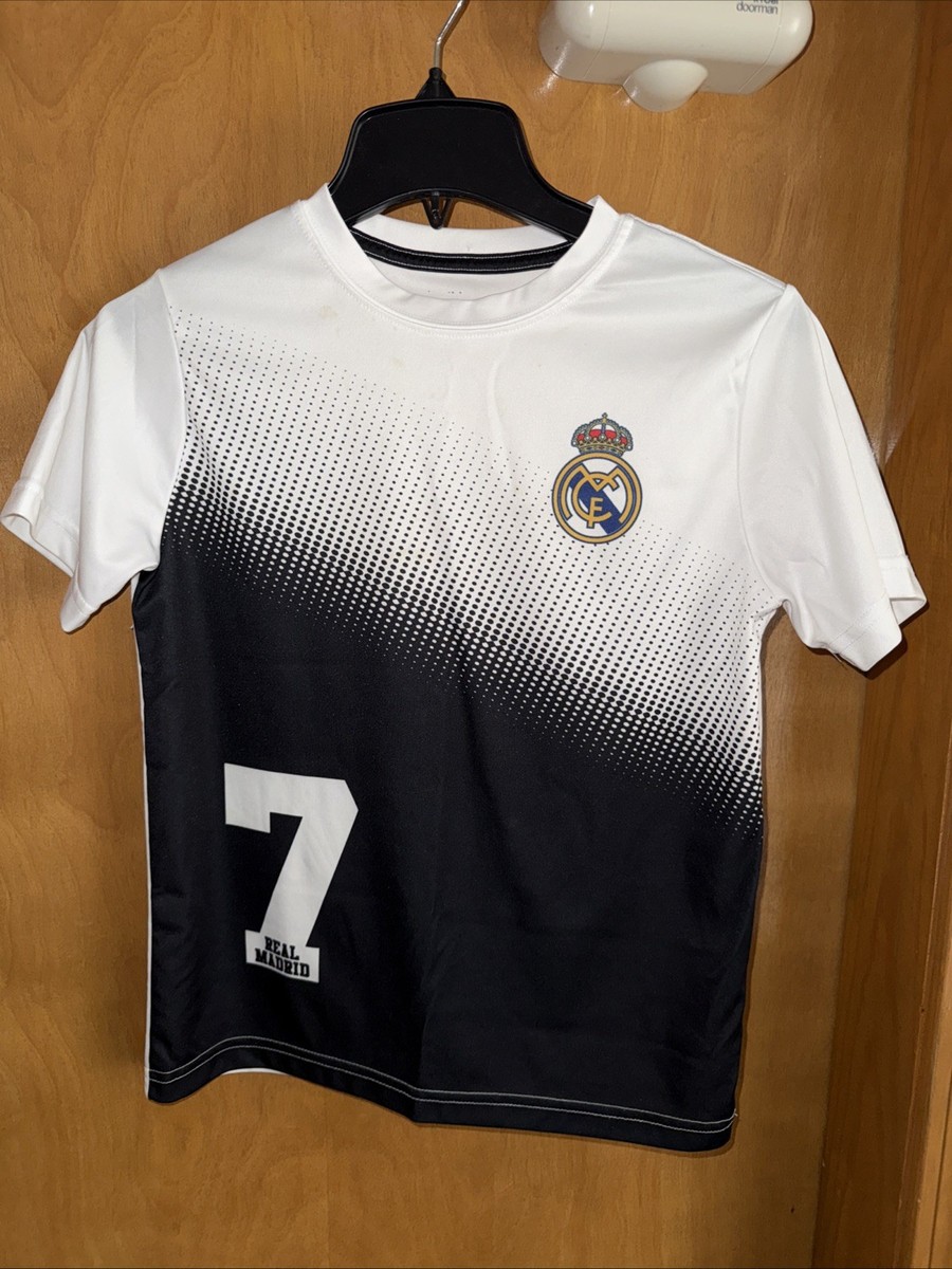 REAL MADRID#7 Cristiano Ronaldo Soccer ⚽️ YOUTH M Jersey (B68
