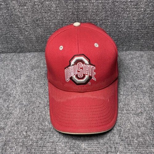 Ohio State Buckeyes Kapelusz Czapka Pasek Tył Męski Jeden rozmiar Czerwony NCAA College Piłka nożna - Zdjęcie 2 z 12