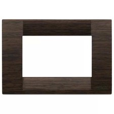 VIMAR IDEA - PLACCA 3 MODULI WENGÉ