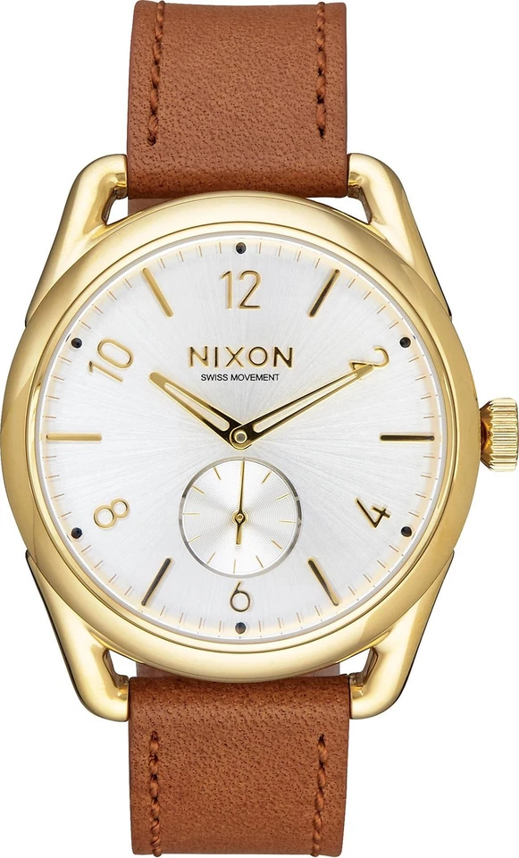 Nixon C39 Leather A459-2227 Herrenarmbanduhr - Bild 1 von 1