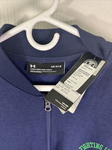 Nuovo con etichette - Giacca uomo Under Armour Notre Dame Fighting Irish Sideline full zip grande - Foto 3 di 11