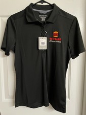 BURGER KING 2024 "70 Years of Flame Grilling" Employee Embroidered Polo Shirt S