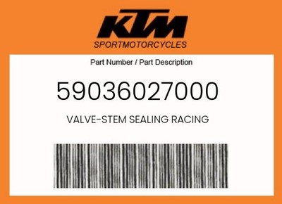 KTM Genuine Valve-Stem Sealing Racing - 59036027000