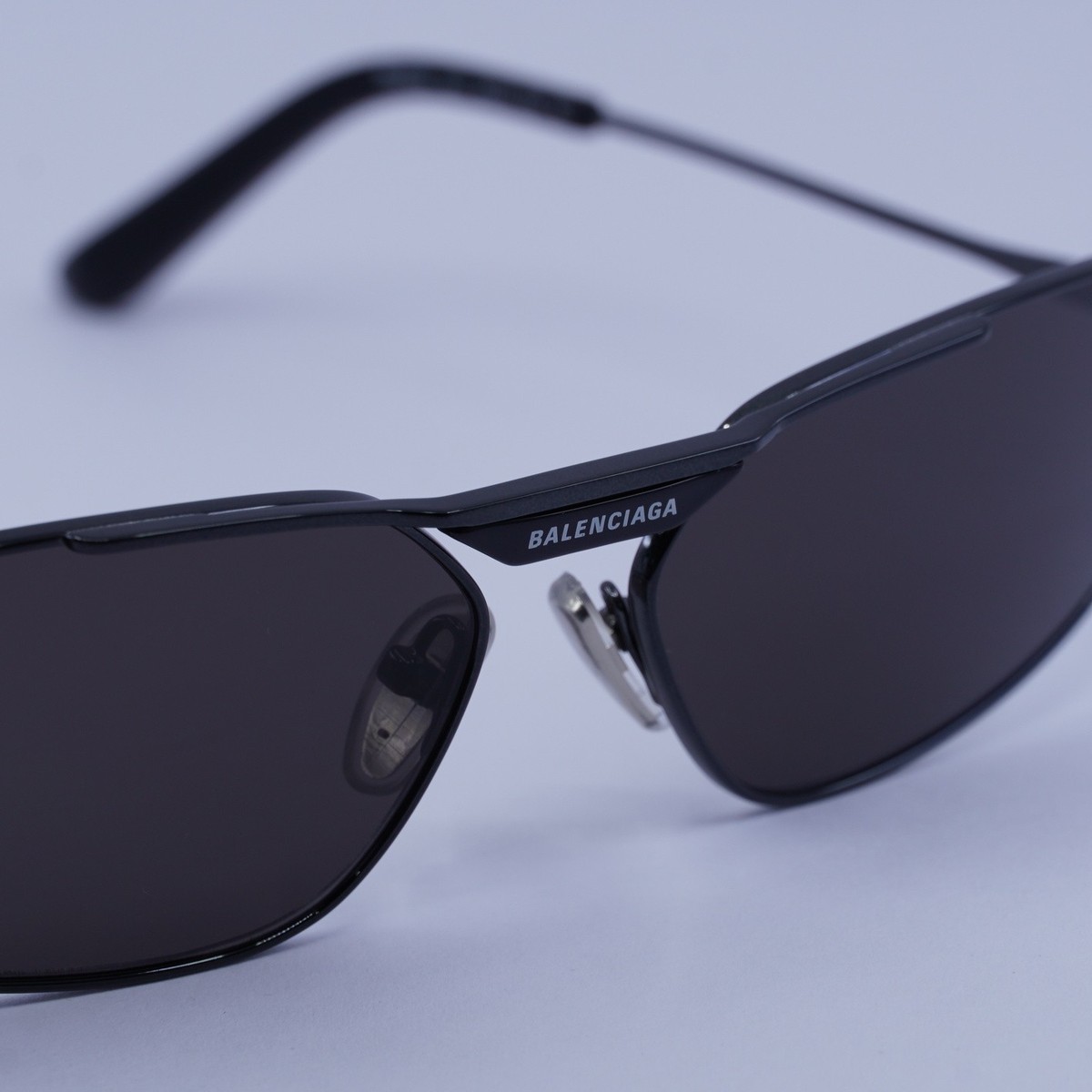Balenciaga BB0245S 001 Grey/Grey 64-15-135 Sunglasses New  display picture 2